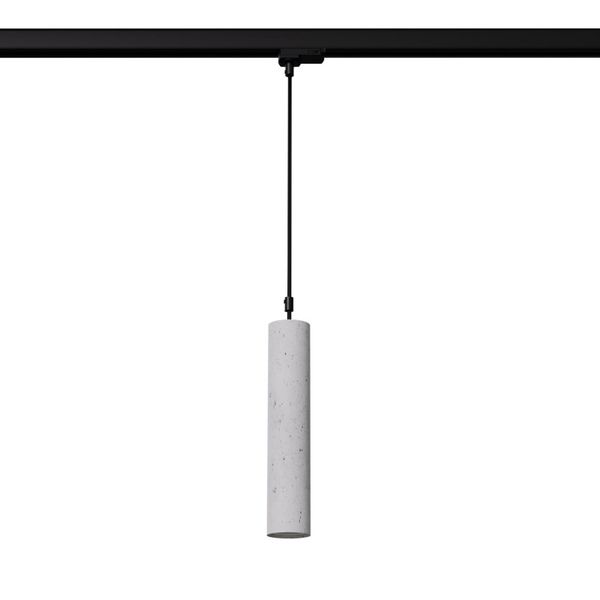 HANGING LAMP 3 PHASE LUVO GU10 BLACK image 1
