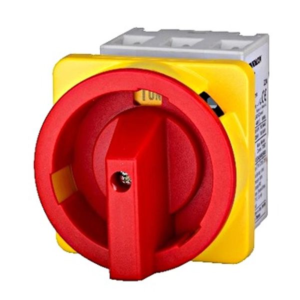 Emergency-Stop Main Switch 3-pole 4 hole mounting 125A 45kW image 2