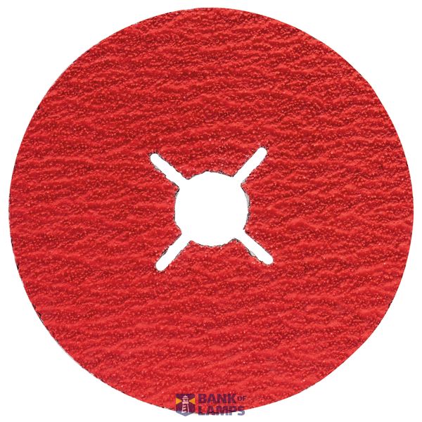R780 fibre sanding disc, Best for Metal + Inox 125 x 22.23 mm, G60 image 1