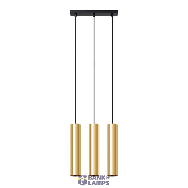 HANGING LAMP LAGOS 3 GOLDEN GLOSS GU10 3X10W IP20 image 2