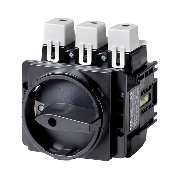 P5-315/EA/SVB-SW/N Main switch, P5, 315 A, flush mounting, 3 pole + N, STOP function, With black rotary handle and locking ring, Lockable in the 0 (Off) position image 5