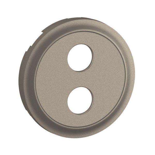 BINDING POST 2OUTLETS ROCKER TITANIUM image 2