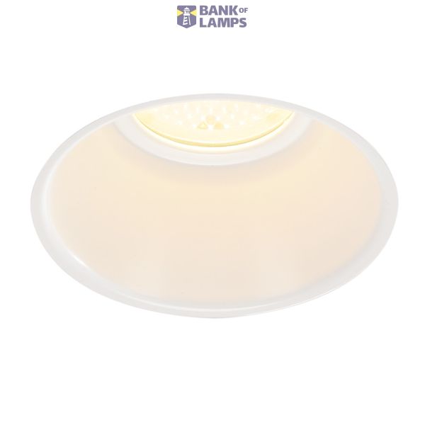 Decorative frame for F-Light downlight,white,clear glass image 2