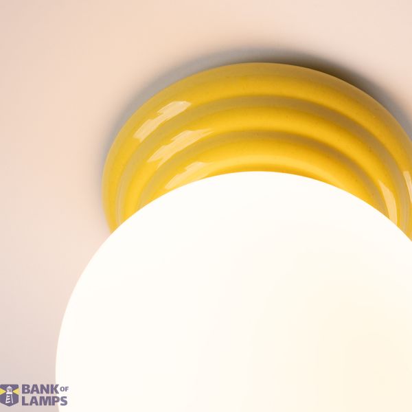 Ceiling lamp ZORI yellow IP44 image 4