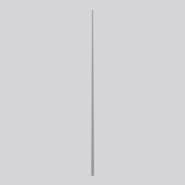 Steel pole D 191 H 10000 d 76 colour: silver image 1
