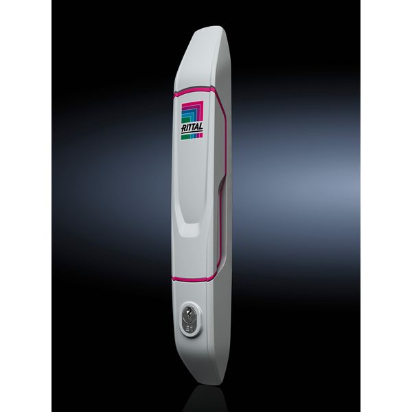 VX Comfort handle, with lock insert, lock E1 image 1