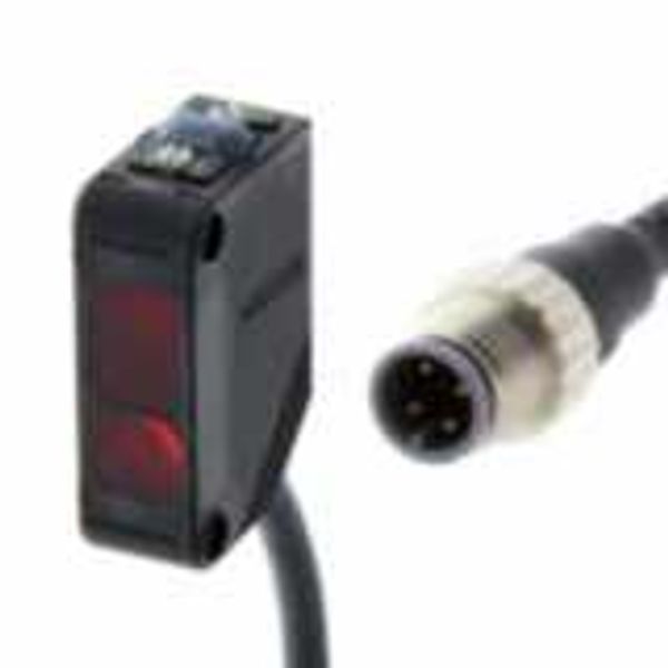 Photoelectric sensor, rectangular housing, red LED, background suppres E3Z 7281A image 3