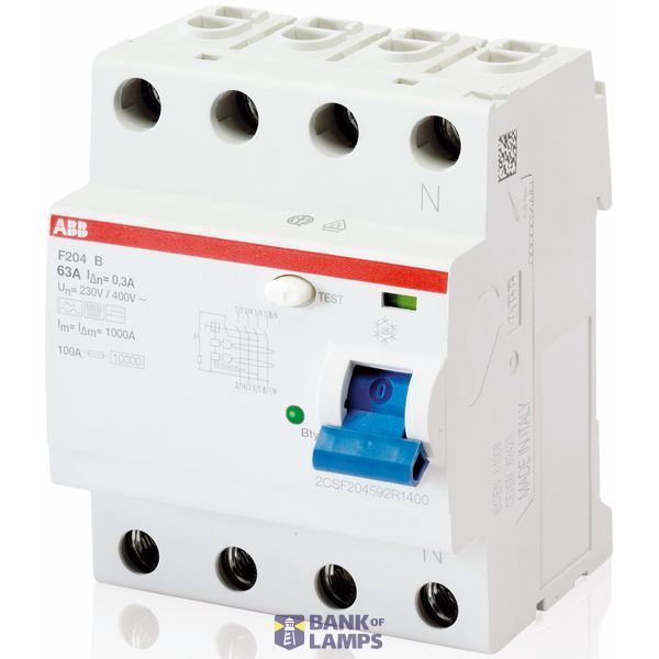 F204 B-40/0,03 Residual Current Circuit Breaker image 1