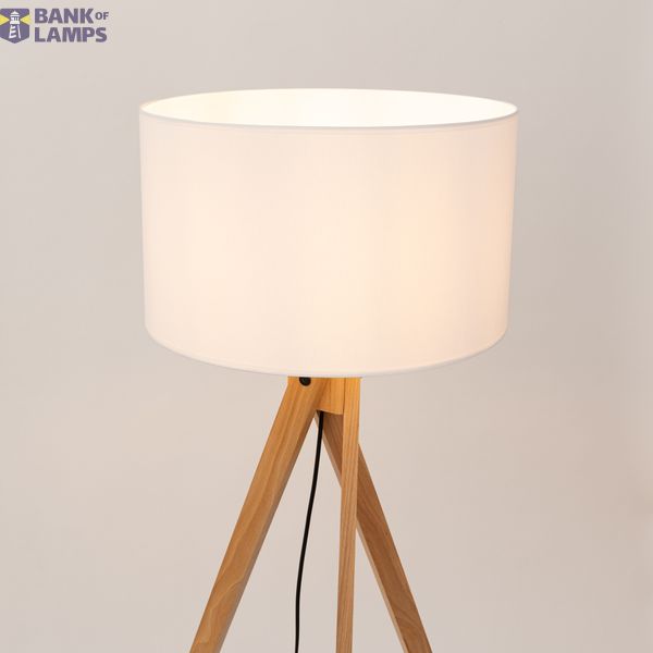 Floor lamp NATT white image 4