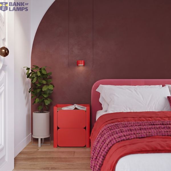 Wall lamp MODO 1 red Gx53 image 9