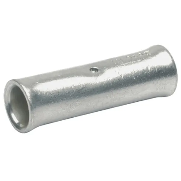 Butt connector, uninsulated, 25 mm², metal, 38 mm, 724F image 1