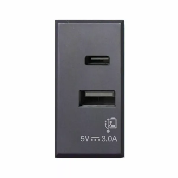 USB CHARGER TYPE A-C 3A TEKLA 1M image 1