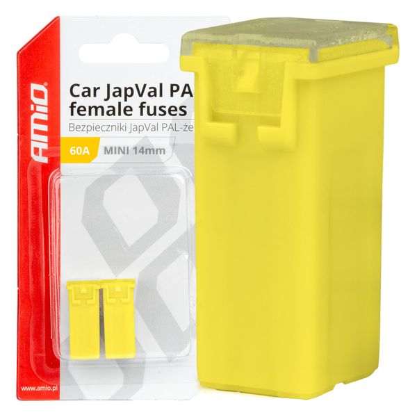 Car JapVal PAL Female fuses 60A AMIO-03440 image 1