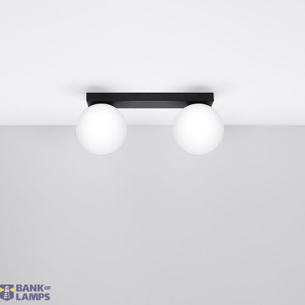 SOLLUX - Ceiling lamp YOLI 2 black SL.1152 : G9, 2x12W LED image 3