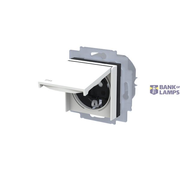 Socket with earthing contacts IP44 image 3