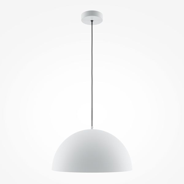 Modern Basic colors Pendant lamp White image 1