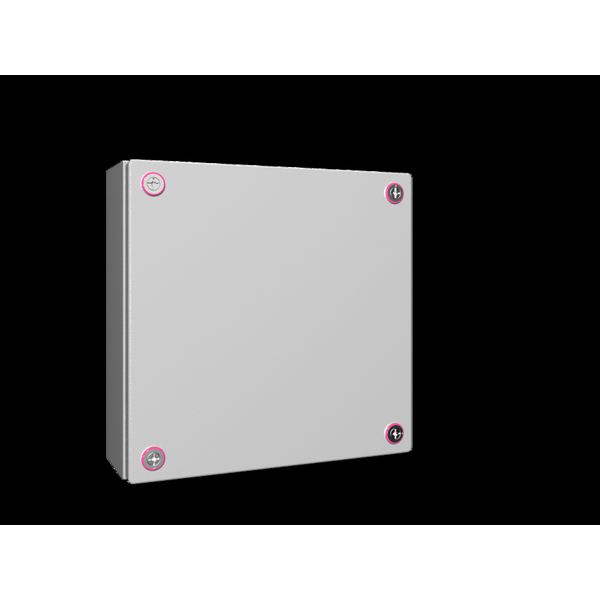 KX Terminal box, WHD: 300x300x120 mm, sheet steel image 2