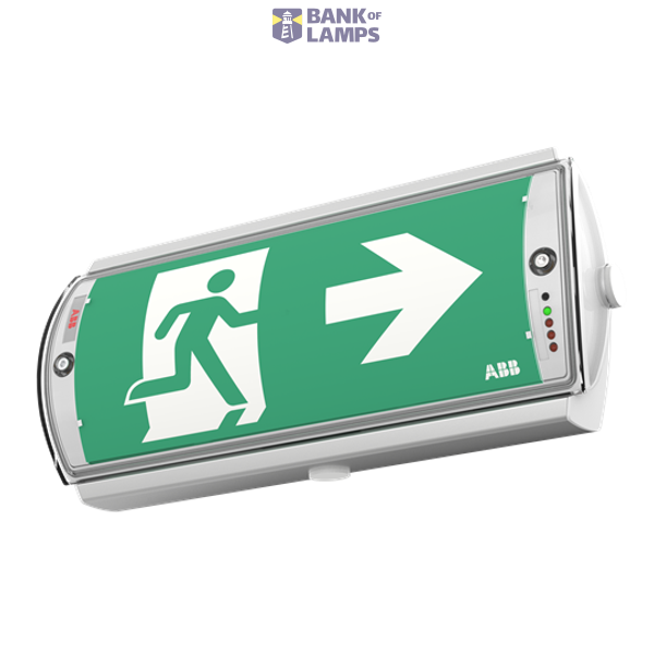 Self-contained 4 watt, surface mount led luminaire, 3 hours, including control module CIS for NaveoPro, series Aqualux image 13