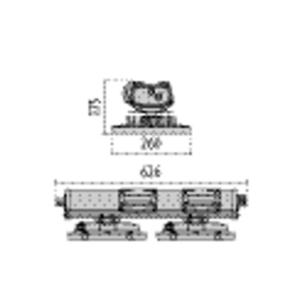 UNIQO RU 2M HE 150 840 ELL GR7035 DALI image 3