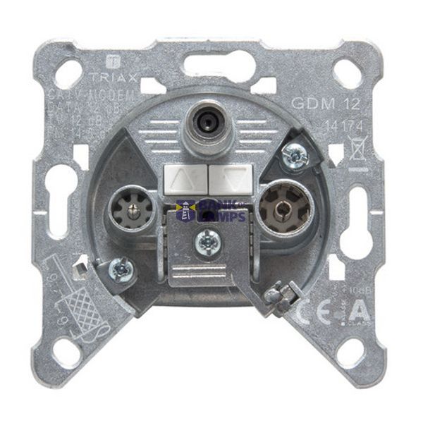 GDM 12, 3-way MM Wall Outlet image 1