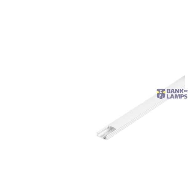 GLENOS Linear profile 1808-100, 1m, matt white image 3