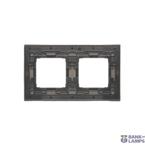 Single frame, glass, frosted beige glass image 1