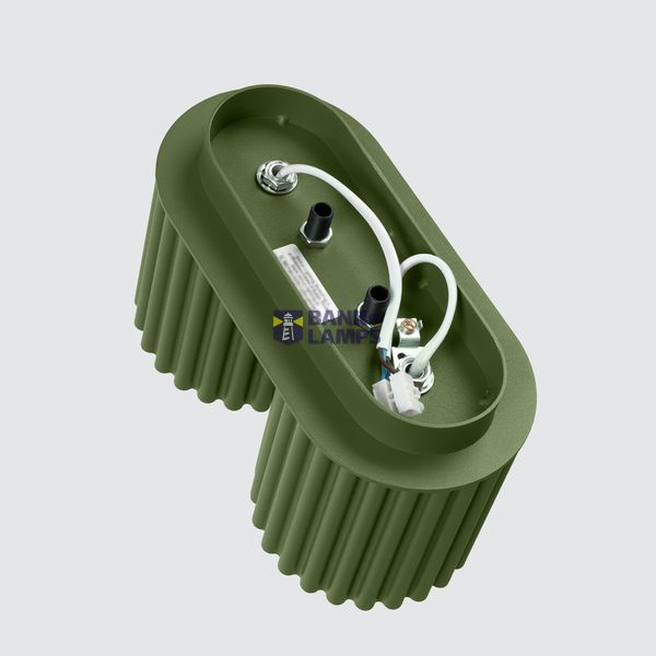 Ceiling lamp AURA 2 olive green GU10 image 6