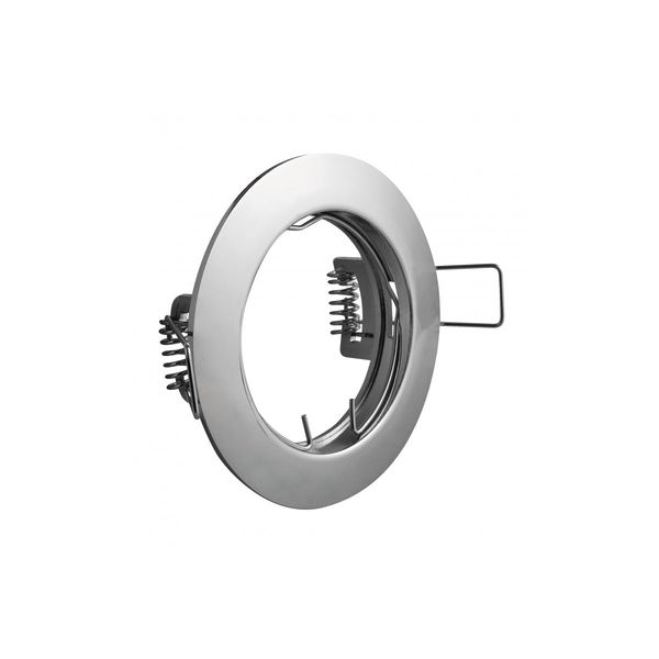 Spot luminaire housing PARMA, IP20, round, chrome image 1