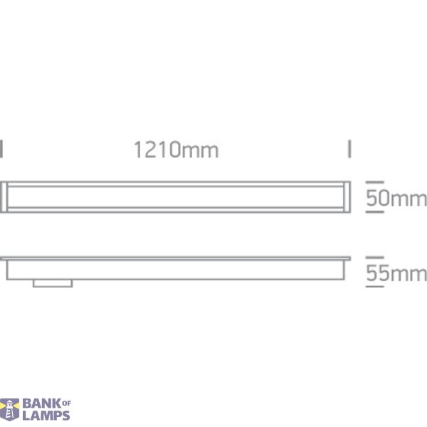 BLACK RECESSED UGR19 40W CW IP20 230V image 3