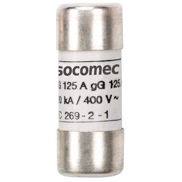Cylindrical fuse gG type 2A 690Vac size 22x58 image 2