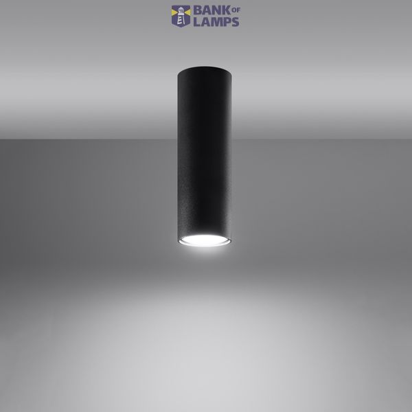 SPOT LAGOS 20 BLACK GU10 1X40W IP20 image 3