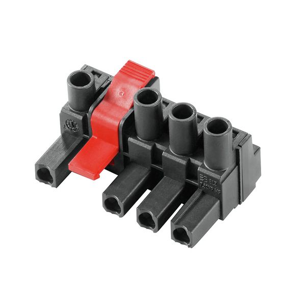 PCB plug-in connector, female plug, 7.62 mm, Number of poles: 6, 180°, Clamping yoke connection, Clamping range, max. : 4 mm², Box image 2