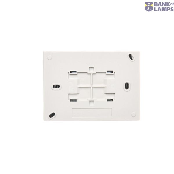 Double socket outlet with earthing, without shutters, (module), Simon 24, IP20, 16A, white image 1