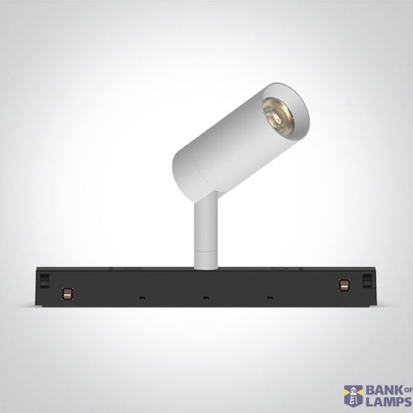 42108/W/V WHITE 6W CCTV 48V IP20 ADJUSTABLE image 1