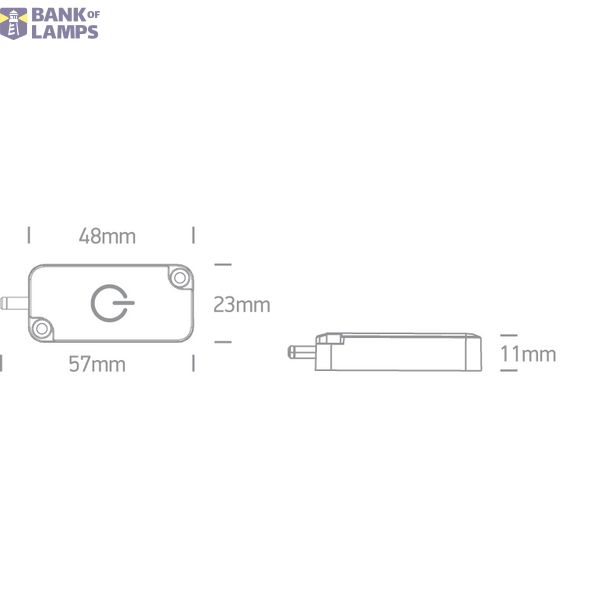TOUCH ON/OFF AND DIMMER 60W 24V DC image 4