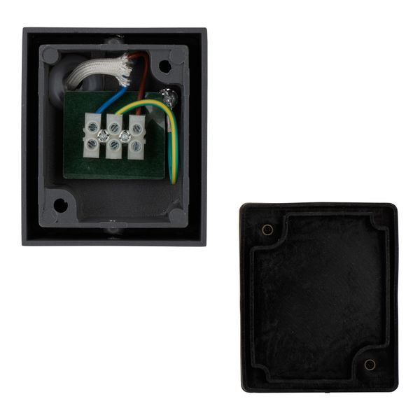 Wall Lamp Outdoor 1x GU10 Anthracite D-shape IP44 image 5