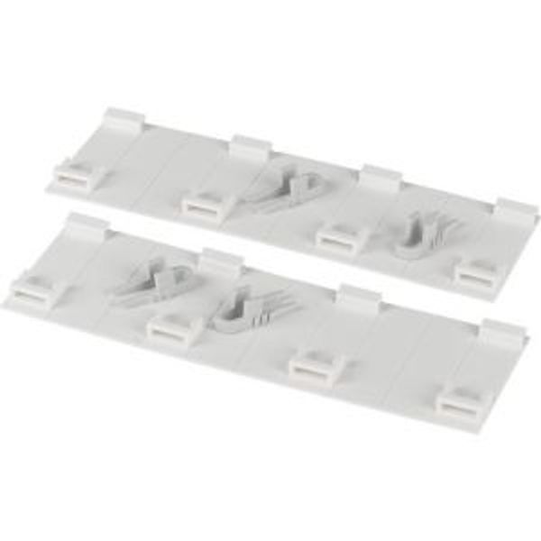 AP-45 Blanking plate for 45 MM cut-outs, lockable, 2 x 10 SU, white image 2