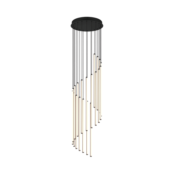 Baxter LED pendant matt black image 1