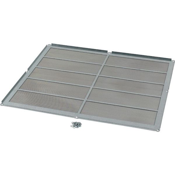 XLST5F35 Bottom-/top plate for F3A flanges, for WxD = 300 x 500mm, IP55, grey image 6