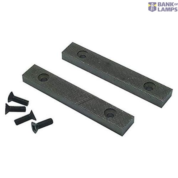 #1 PAIR JAW PLATES AND SCREWS image 1