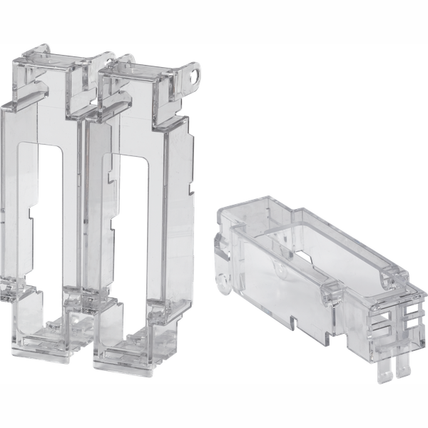 2 Terminals shrouds for FUSERBLOC fitted with uR fuses size 1 image 1