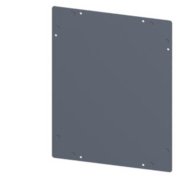 SIVACON, roof, EMC, EMC, IP40, W: 400 mm, D: 500 mm, zinc-plated image 1