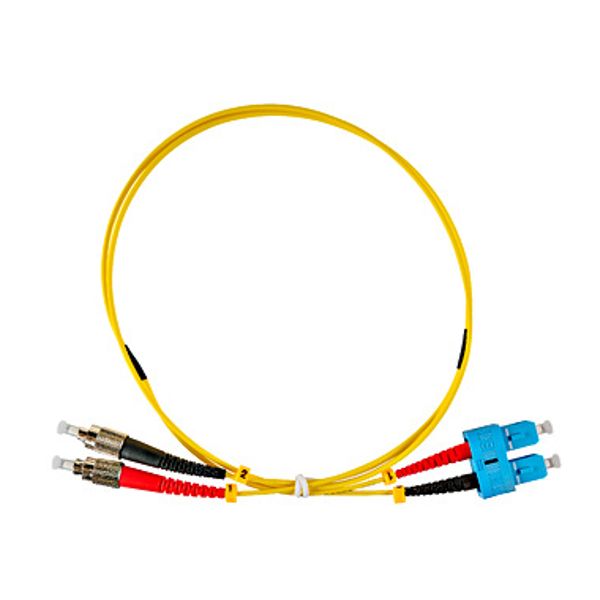 FO Patchcord Duplex SC/UPC - FC/UPC, 9/125æm OS2,  0.5m image 1