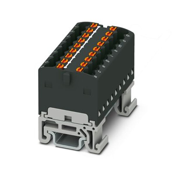 PTFIX 18X1,5-NS15A BK - Distribution block image 1