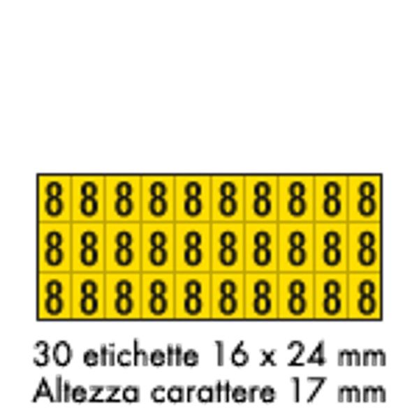Adhesive label - 175x80 - 10 sheets / 30 labels each image 1