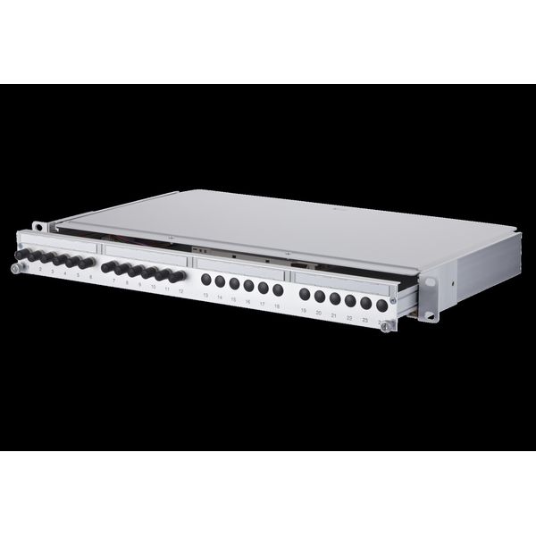 OpDAT PA patch panel splice 12xST-Simplex OM3 image 1