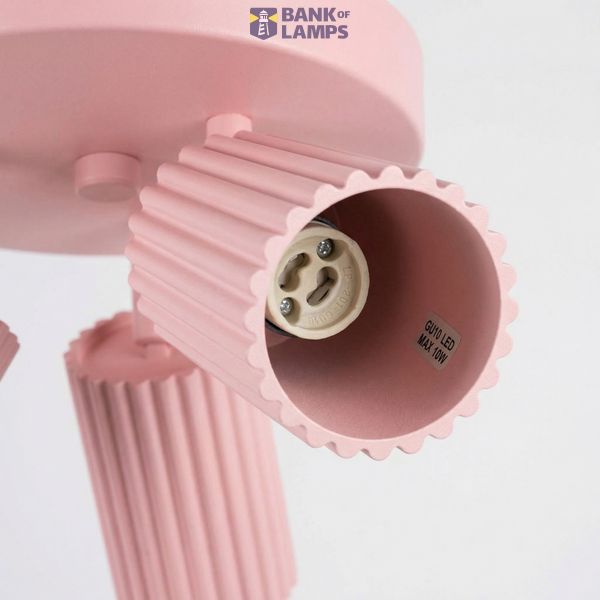 Ceiling lamp KARBON 3P pink image 10