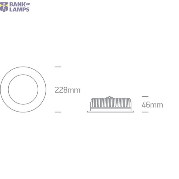 WHITE 25W IP54 CW 230V image 6