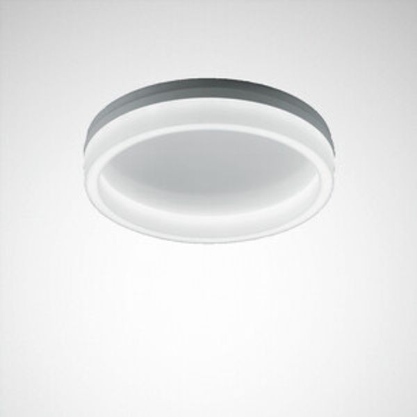 Wall and ceiling luminaire PolaronIQ W Diffuser White around ET 22W 2000lm Emergency light Lambertian (L) IP40 IK05 3 SDCM image 1