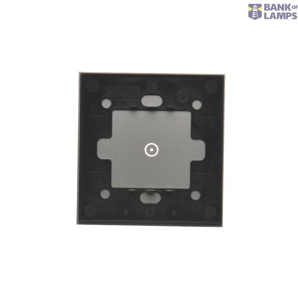 Light push button, (module), 10AX, quick connection, black matt image 2